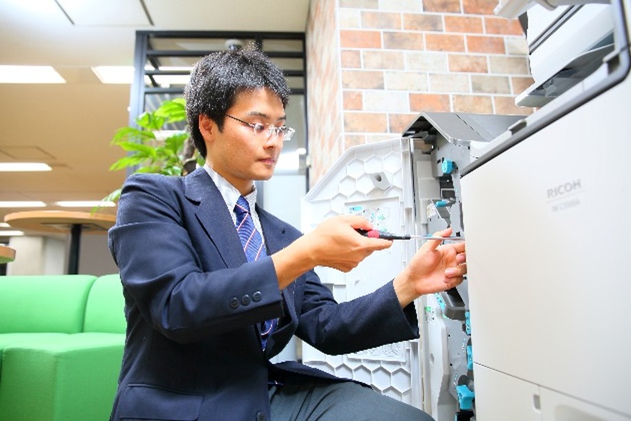 A.Tさんの仕事風景